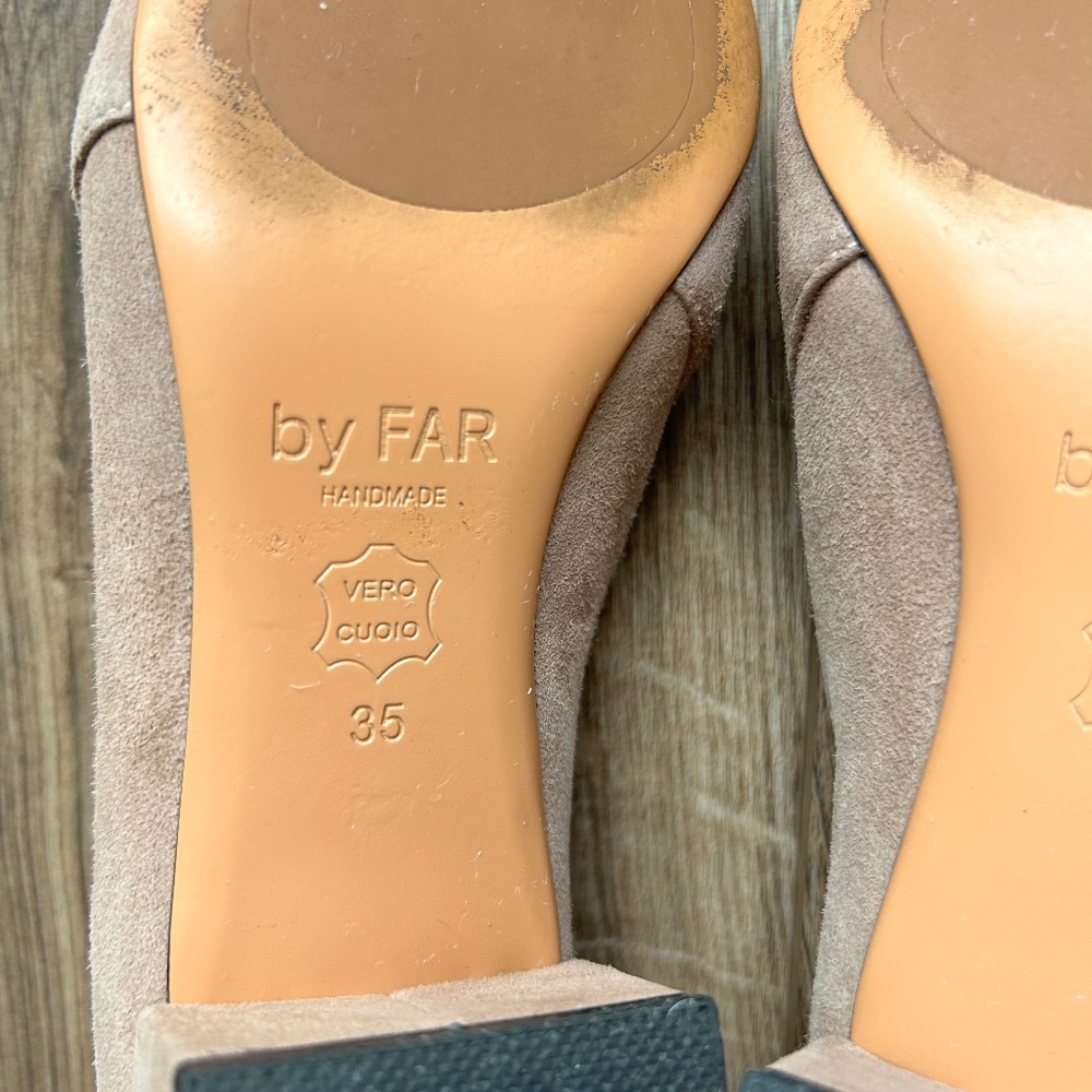By Far Tan Suede Ankle Boots | 35 - Picture 9 of 11